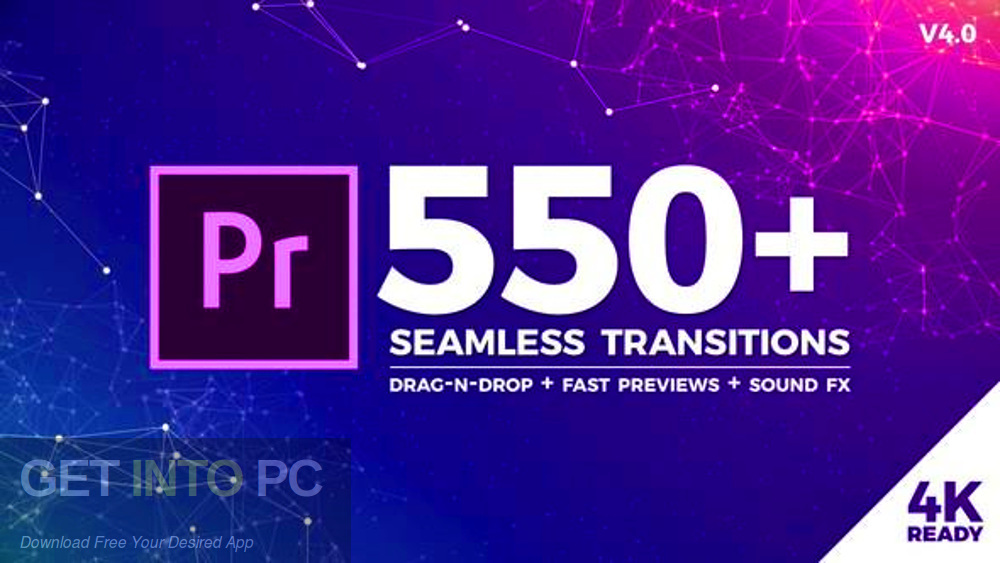 VideoHive - Seamless Transitions for Premiere Pro Free Download-GetintoPC.com