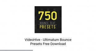 VideoHive Ultimatum Bounce Presets Latest Version Download-GetintoPC.com
