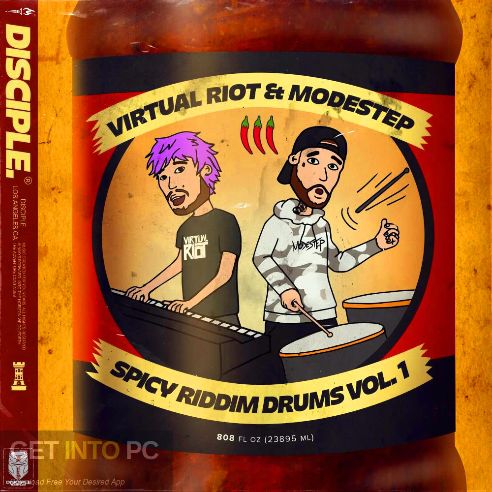 Virtual Riot x Modestep: Spicy Riddim Drums Vol. 1 Free Download-GetintoPC.com
