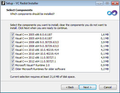Visual C++ Runtime Installer Direct Link Download