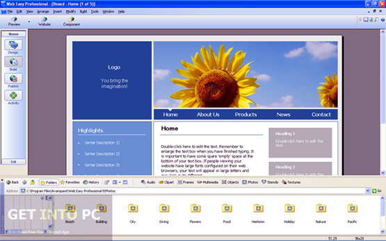 WebEasy Professional Free Download 5 WebEasy Professional Latest Version Download