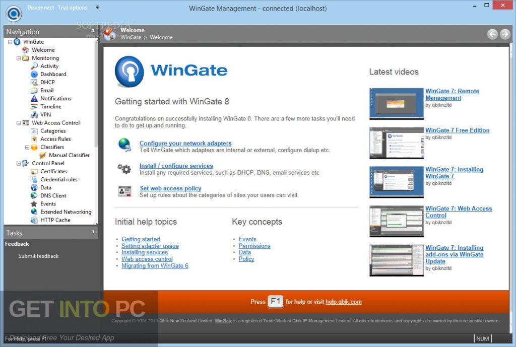 WinGate 9.1.5 Latest Version Download-GetintoPC.com