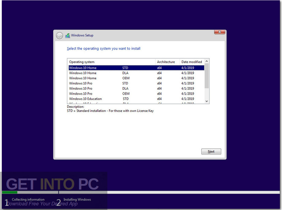 Windows 10 AIO 32 64 Bit 20in1 Updated Oct 2019 Screenshot 11 GetintoPC.com