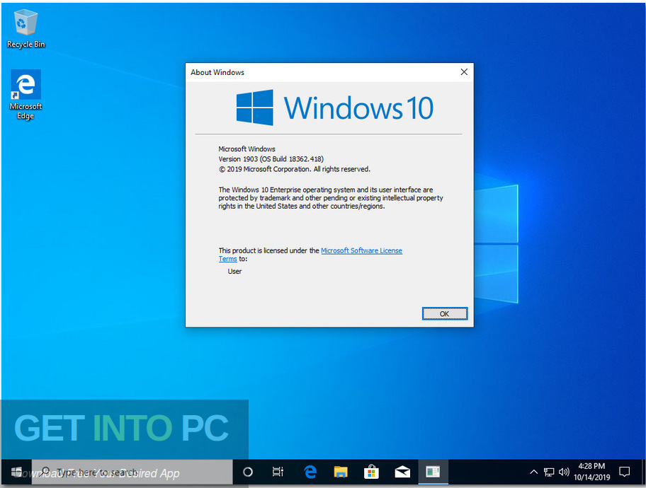Windows 10 AIO 32 64 Bit 20in1 Updated Oct 2019 Screenshot 7 GetintoPC.com