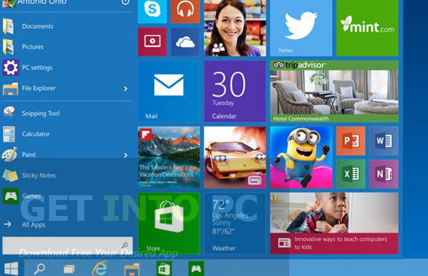 Windows 10 All in One 64 Bit ISO Bootable Download