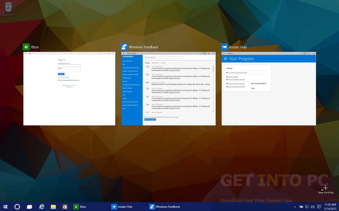 Windows 10 Build 10036 Latest Version Bootable ISO Download