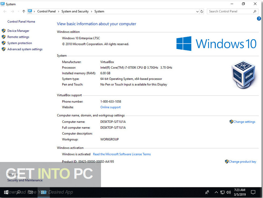 Windows 10 Enterprise LTSC 2019 x64 Multi Language 2019 Screenshot 4 GetintoPC.com