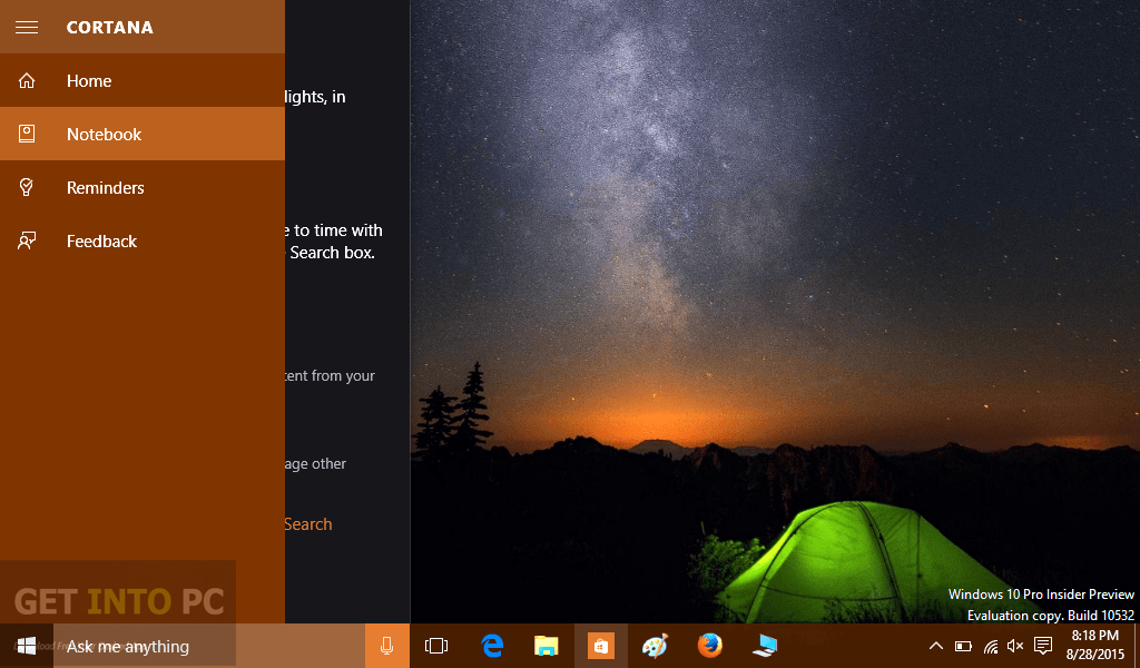 Windows 10 Home Build 10547 Latest Version Download