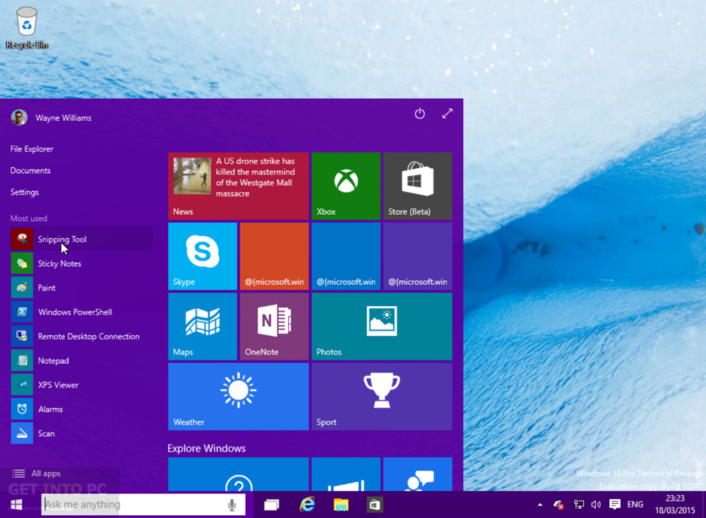Windows 10 Pro Build 10041 Offline Installer Download