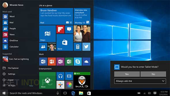 Windows 10 Pro RS2 v1703.15063.296 Offline Installer Download