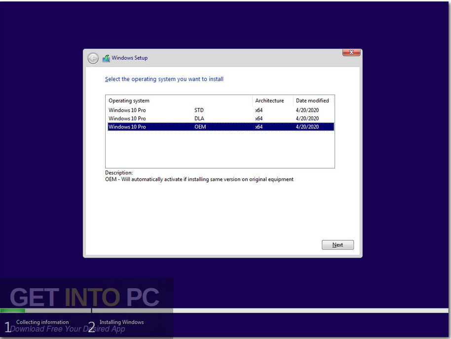 Windows 10 Pro Updated May 2020 Screenshot 4 GetintoPC.com