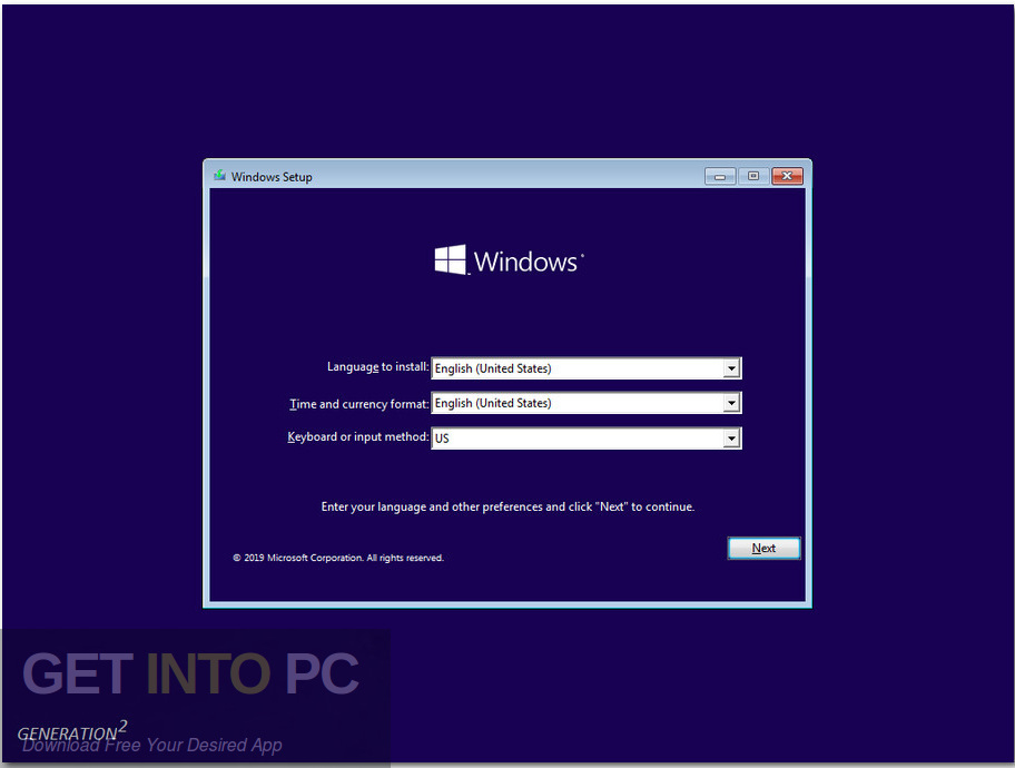 Windows 10 Pro incl Office 2019 Mar 2020 Free Download 3 Windows 10 Pro incl Office 2019 Mar 2020 Screenshot 1 GetintoPC.com
