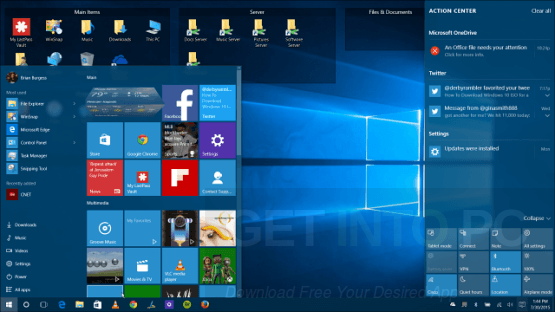 Windows 10 Pro x64 ISO With Mar 2017 Latest Version Download