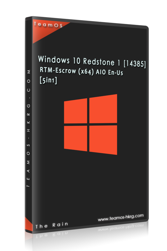 Windows 10 Redstone 1 14385 64 RTM ISO Free Download