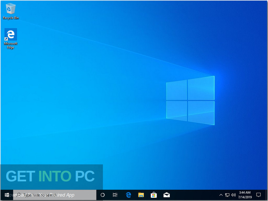 Windows 10 x64 Pro Updated July 2019 Screenshot 9 GetintoPC.com