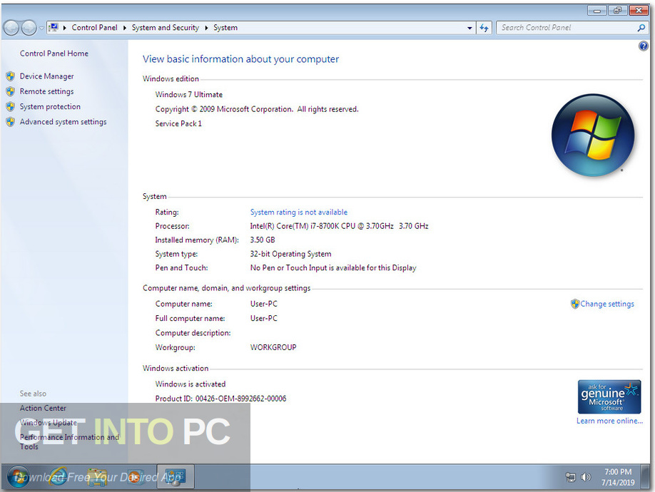 Windows 7 10 All in One ISO Updated July 2019 Screenshot 6 GetintoPC.com