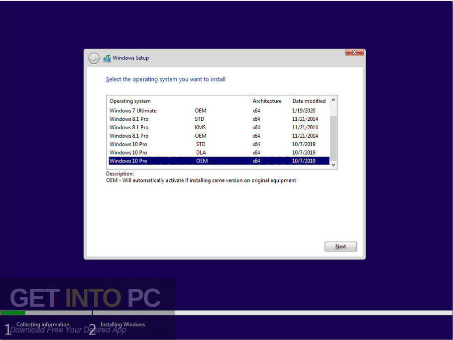 Windows 7 8.1 10 Ultimate Pro Updated Jan 2020 Screenshot 3 GetintoPC.com