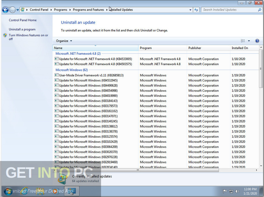 Windows 7 8.1 10 Ultimate Pro Updated Jan 2020 Screenshot 6 GetintoPC.com