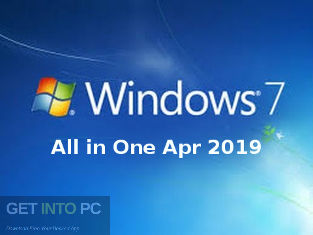 Windows 7 All in One Apr 2019 Free Download GetintoPC.com