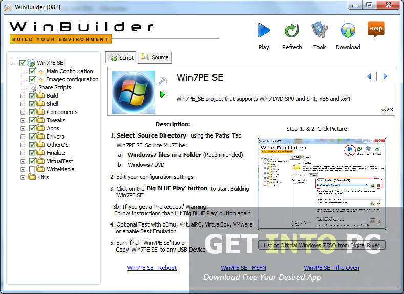 Windows 7 Live CD Direct Link Download