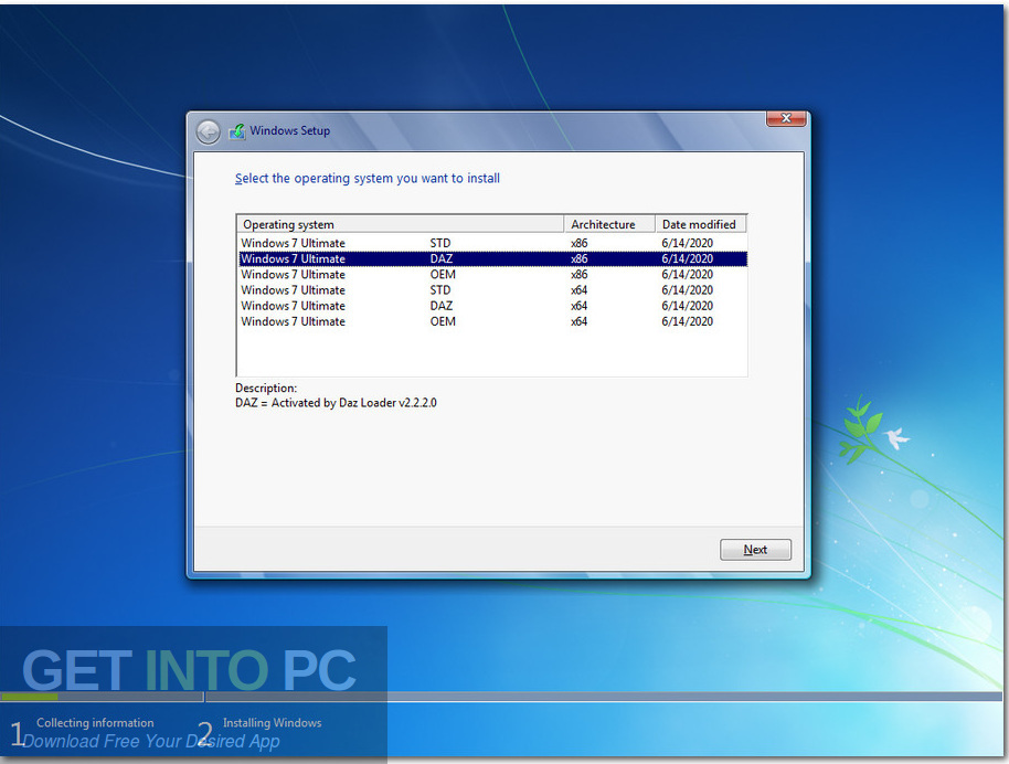 Windows 7 SP1 Ultimate JUNE 2020 Screenshot 3 GetintoPC.com