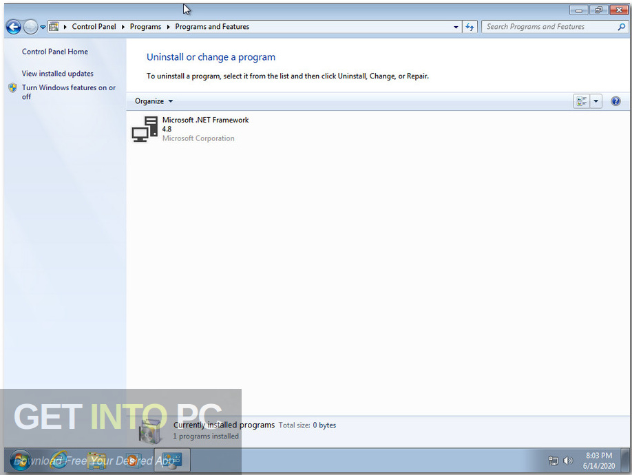Windows 7 SP1 Ultimate JUNE 2020 Screenshot 6 GetintoPC.com