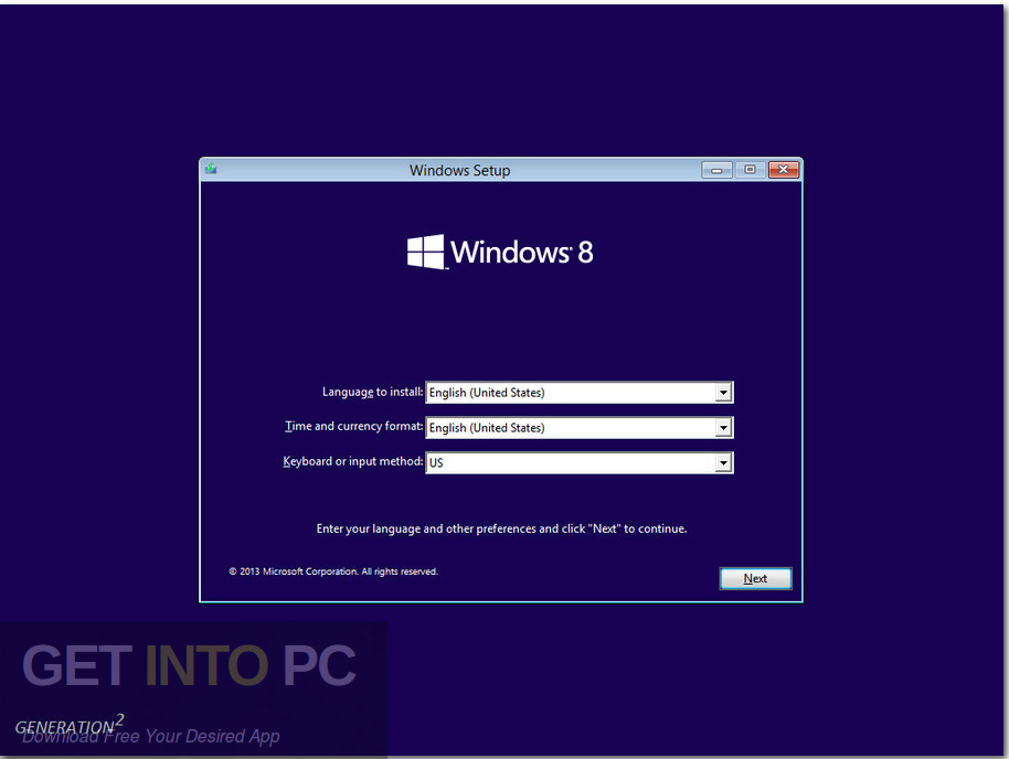 Windows 8.1 AIO 8in1 Updated Nov 2019 Screenshot 1 GetintoPC.com