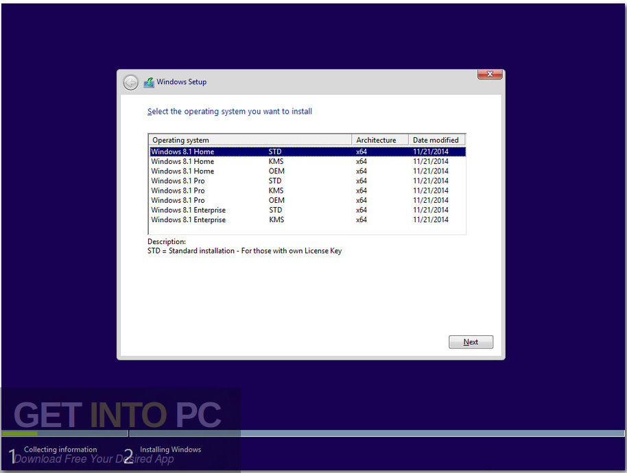Windows 8.1 AIO 8in1 Updated Nov 2019 Screenshot 2 GetintoPC.com