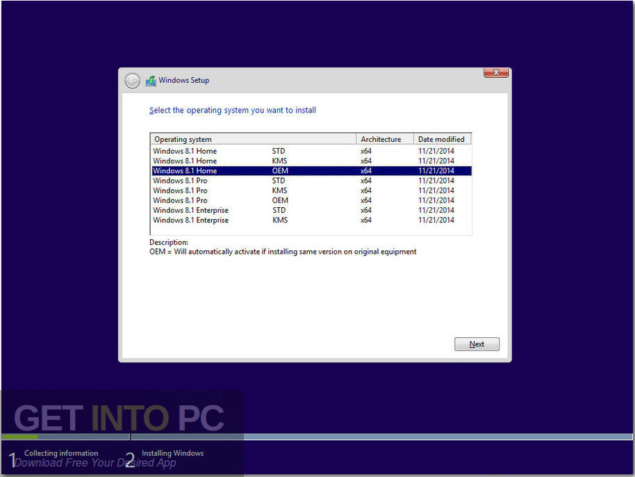 Windows 8.1 AIO 8in1 Updated Nov 2019 Screenshot 4 GetintoPC.com