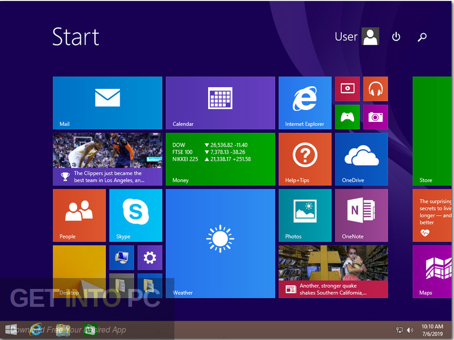 Windows 8.1 AlI in One 32 64 Bit Updated June 2019 Screenshot 7 GetintoPC.com