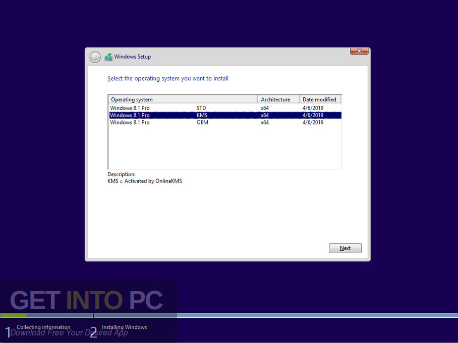 Windows 8.1 Pro Apr 2019 Screenshot 3 GetintoPC.com