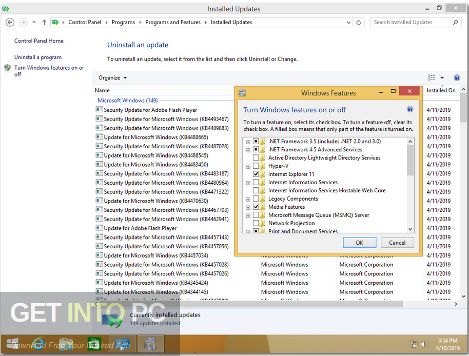 Windows 8.1 Pro Apr 2019 Screenshot 6 GetintoPC.com