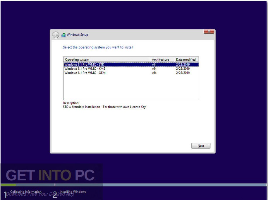 Windows 8.1 Pro x64 WMC Feb 2019 Screenshot 3 GetintoPC.com