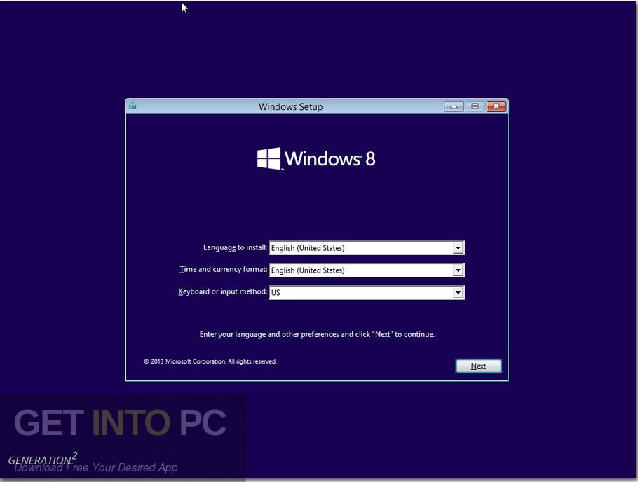 Windows 8.1 X86 Home Pro 4in1 JUNE 2020 Screenshot 1 GetintoPC.com