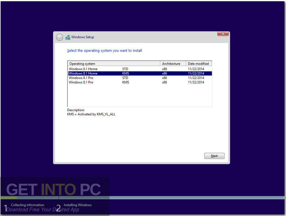 Windows 8.1 X86 Home Pro 4in1 JUNE 2020 Screenshot 3 GetintoPC.com