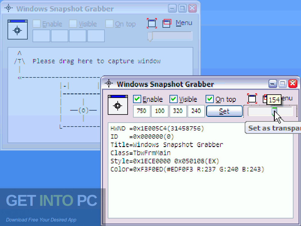 Windows Snapshot Grabber Latest Version Download GetintoPC.com