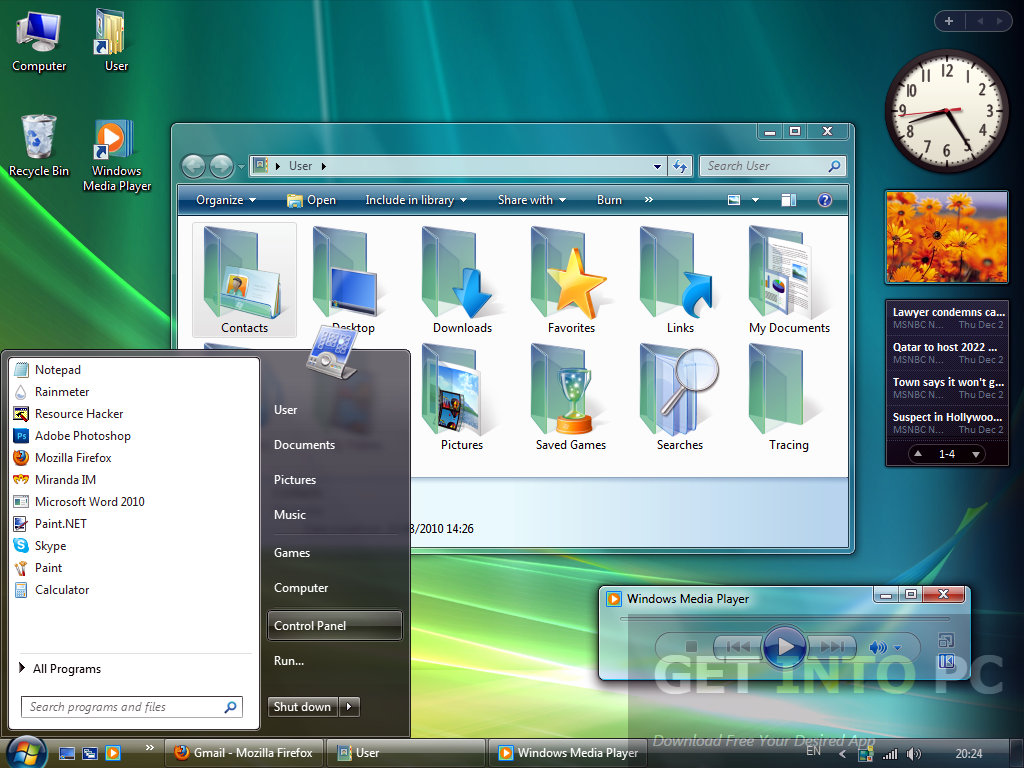 Windows Vista All in One ISO Offline Installer Download