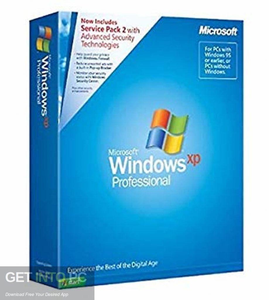 Windows XP Professional SP2 Free Download-GetintoPC.com