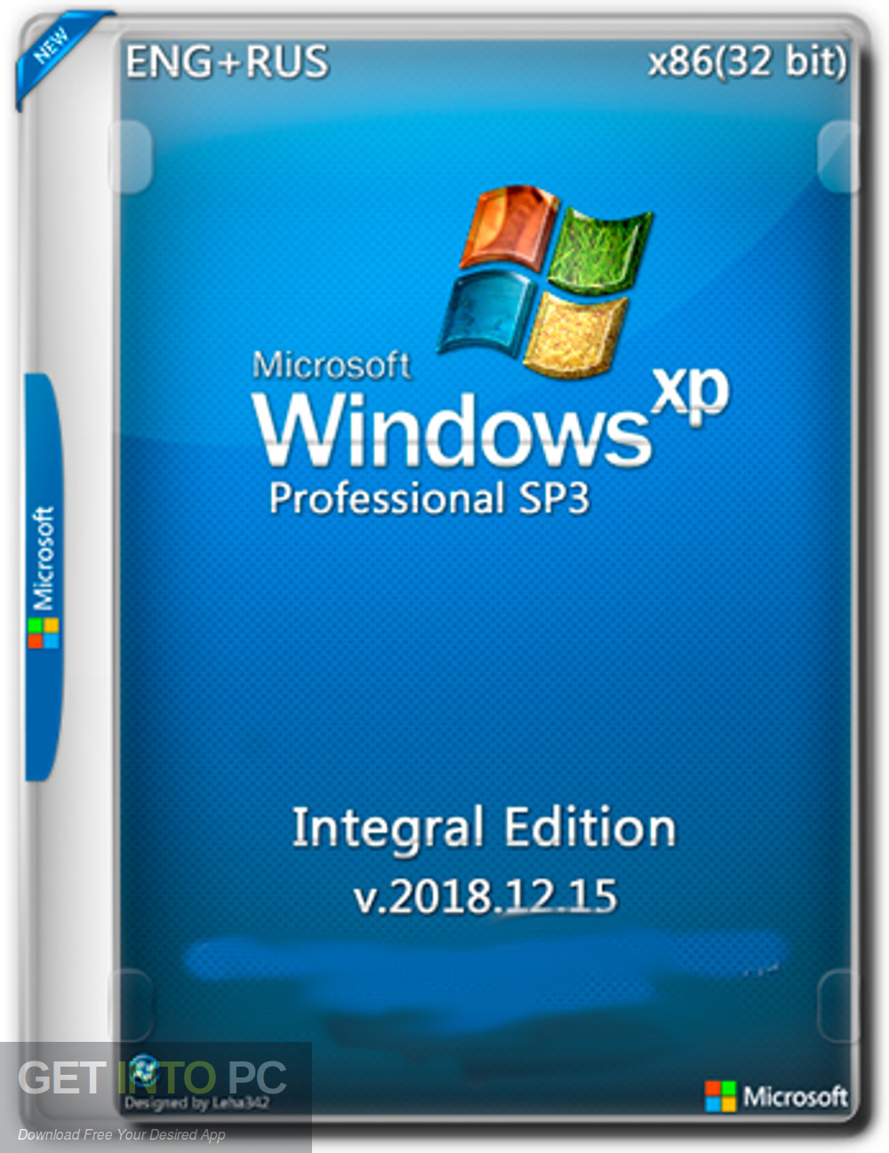 Windows XP Professional SP3 Jan 2019 Free DOwnload GetintoPC.com