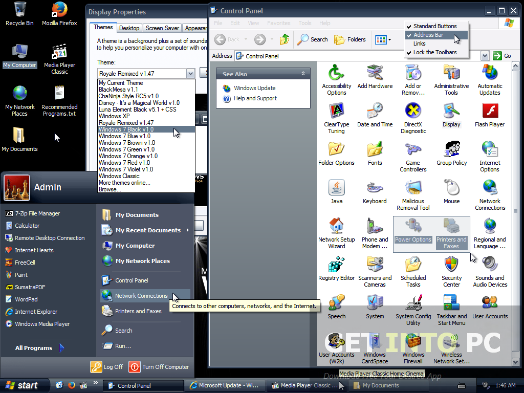 Windows XP SP3 Black Edition 2014 Direct Link Download