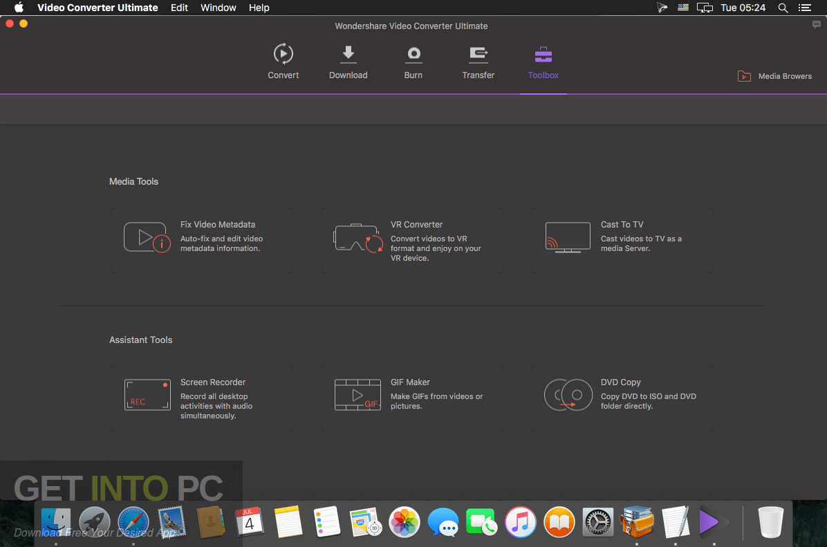 Wondershare Video Converter Ultimate for Mac Offline Installer Download-GetintoPC.com