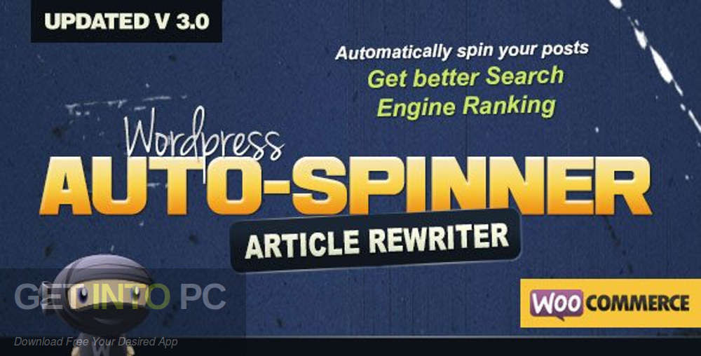 Wordpress Auto Spinner Articles Rewriter Free Download-GetintoPC.com