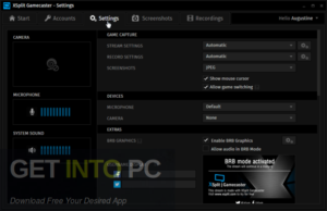XSplit Gamecaster Studio 2019 Free Download-GetintoPC.com