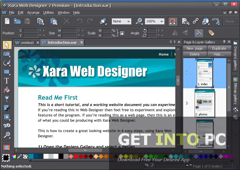 Xara Web Designer Premium Software