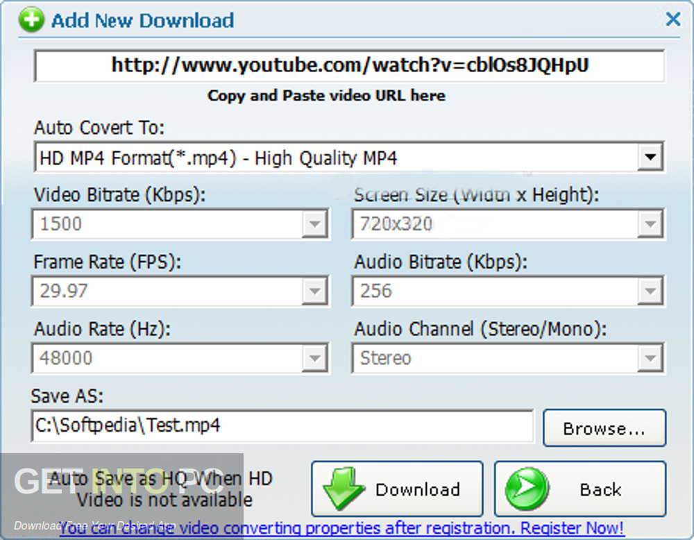 YouTube Music Downloader Offline Installer Download GetintoPC.com