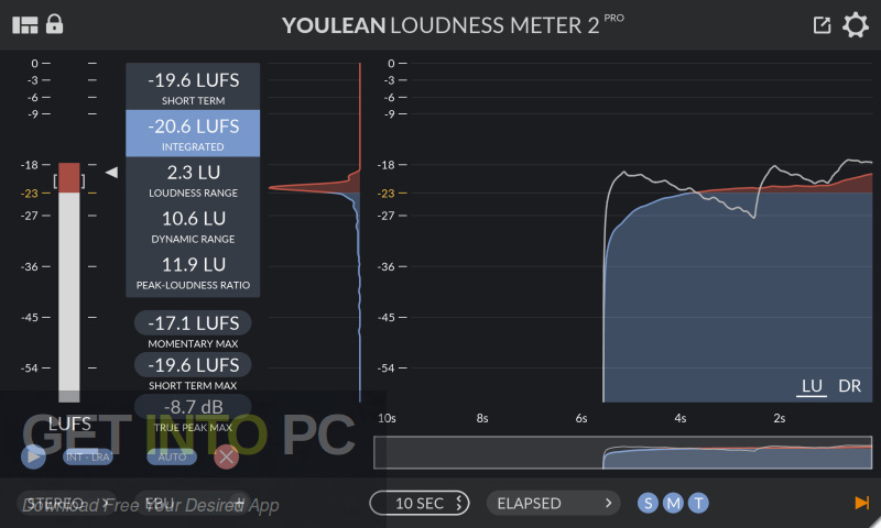 Youlean Loudness Meter Pro VST Plugin Latest Version Download-GetintoPC.com