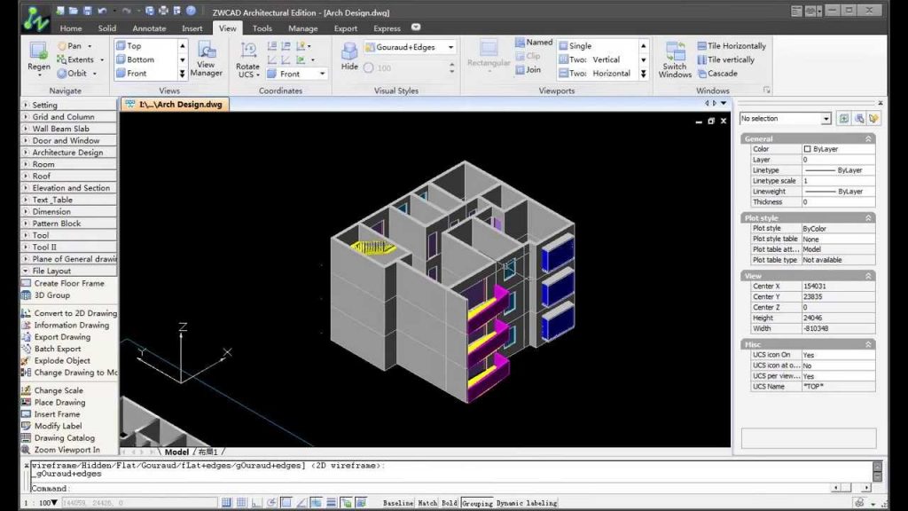 ZWCAD Architecture 2017 Latest Version Download