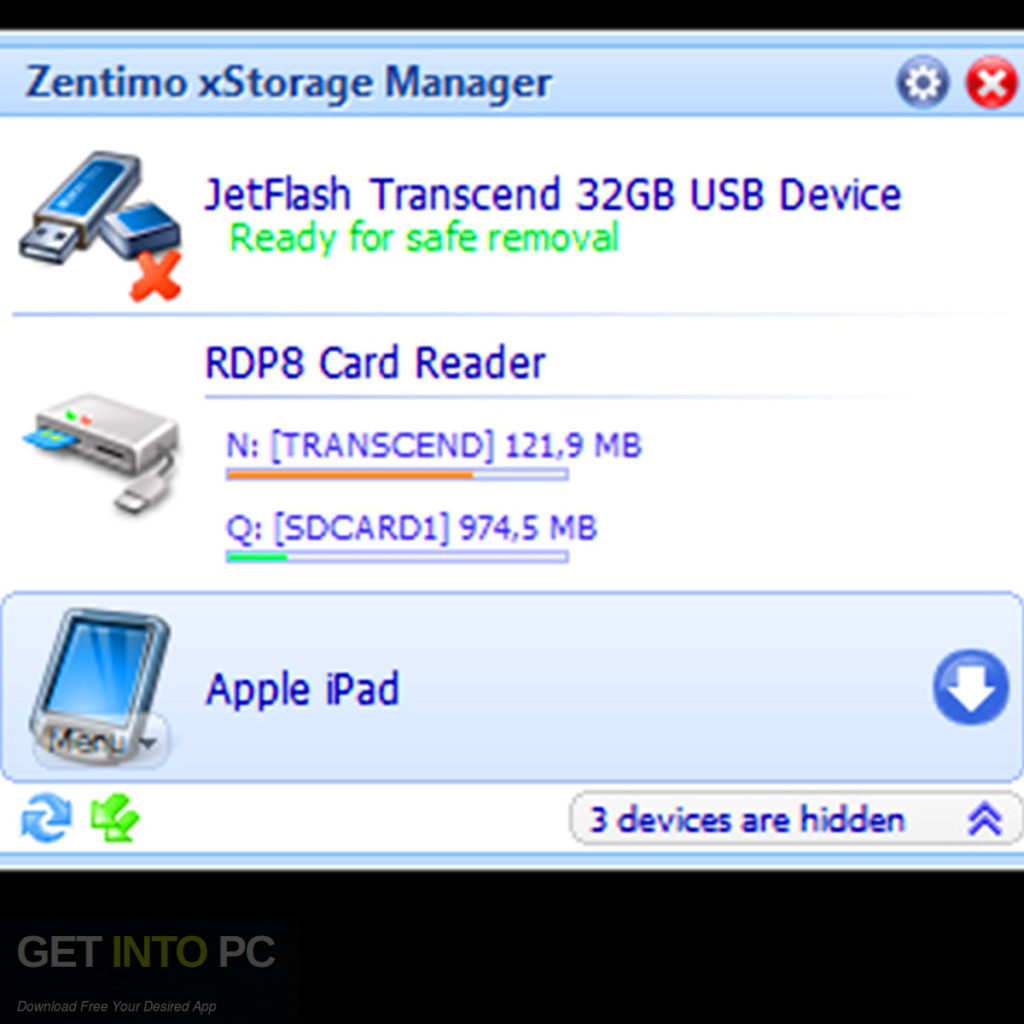 Zentimo xStorage Manager Offline Installer Download-GetintoPC.com
