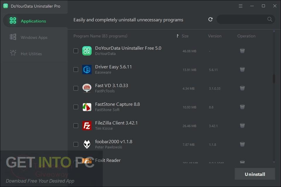 DoYourData Uninstaller Pro Direct Link Download DoYourData Uninstaller Pro Direct Link Download