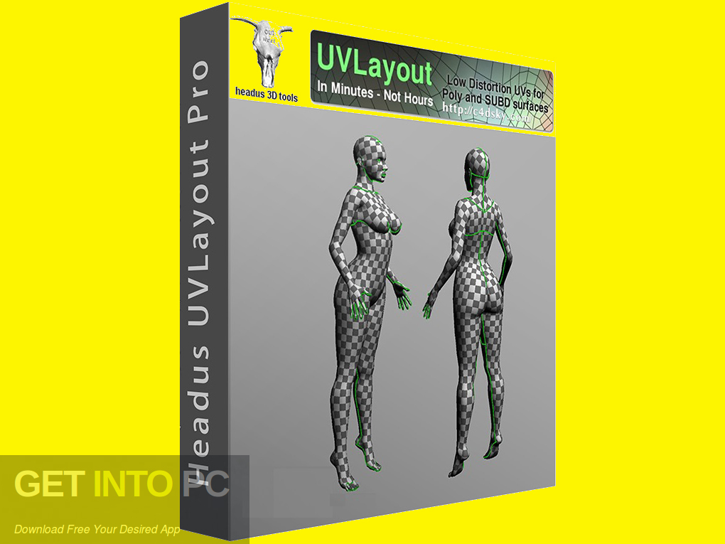 headus UVLayout Pro Free Download-GetintoPC.com